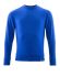 Mascot Workwear Herren Sweatshirt, 40 % Polyester, 60 % Baumwolle Blau, Größe L