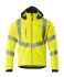 20502-246 Yellow Hi Vis Softshell Jacket, 100 cm