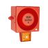 Clifford & Snell YL80 Hi Vis LED Dauer-Licht Alarm-Leuchtmelder Orange, 24 V dc