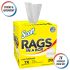 Kimberly Clark Scott Rags In A Box Wet & Dry Industrial Wipes, Box of 1600
