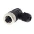 Omron Connector, 4 Contacts, M12 Connector, Socket