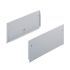 Rittal TS Series RAL 7035 Sheet Steel Side Panel, for Use with Cable Chamber