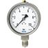 WIKA G 1/2 Analogue Pressure Gauge Back Entry 100mm Outside Diameter