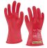 Tilsatec Pulse Elektro-Isolierhandschuhe, Größe 8, Elektrische Sicherheit, Gummi Rot