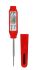 RS PRO Probe Digital Thermometer for Multipurpose Use, NTC Probe, +200°C Max, 2% Accuracy - With SYS Calibration