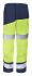 Pantalon Cepovett Safety 9B86 9570, taille 77 → 84cm, Jaune/Bleu marine, Mixte, Haute visibilité