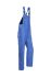 Sioen Uk 工作服, 可重复使用, 背带裤和吊带, 品蓝, 尺寸 40
