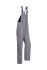 Sioen Uk 工作服, 可重复使用, 背带裤和吊带, 灰色, 尺寸 36