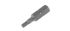 RS PRO Hexagon Screwdriver Bit, 3mm Tip, 1/4in Drive, 25mm Overall