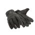Polyco Healthline HEX4041 Black SuperFabric R Needle Resistant Work Gloves, Size 11, XXL, Neoprene Coating