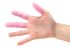 EUROSTAT Pink Latex Finger Cots, Size M, 1440 per pack