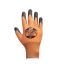 TG5360 Black, Orange Elastane, HPPE, Nylon, Polyester Safety Gloves, Size 8, Polyurethane Coating
