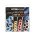 Gripit Blue, Brown, Red, Yellow Plastic, Steel Plasterboard Fixings, 15 / 18 / 20 / 25mm fixing hole diameter