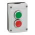 Legrand Push Button Control Station - 0 + NC, I + NO, Red/Green, IP66