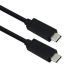 Roline USB 4.0 Cable, Male USB C to Male USB C  Cable, 0.8m
