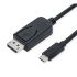 Roline USB C to DisplayPort Adapter Cable, USB 3.1, 1 Supported Display(s) - 7680 x 4320