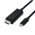 Roline USB 3.1 Cable, Male USB C to Male HDMI  Cable, 3m