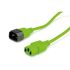 Cable de alimentación Roline de 1.8m, con. A IEC C14, macho, con. B IEC C13, hembra, 250 V ac / 10 A