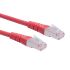 Roline Cat6 Straight Male RJ45 to Straight Male RJ45 Ethernet Cable, S/FTP, Red PVC Sheath, 1.5m