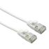 Roline Cat7 Straight Male RJ45 to Straight Male RJ45 Ethernet Cable, U/FTP, White LSZH Sheath, 1m