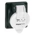 Legrand, Hypra IP44 White 2P Industrial Power Socket, Rated At 16A, 50 V No