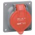 Legrand, Hypra IP44 Red 3P + N + E Industrial Power Plug, Rated At 63A, 415 V No