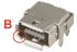 HARTING Cat.6a Ethernet-Steckverbinder Buchse, 1-Port 10-polig PCB