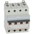 Legrand DX3 Circuit Breaker, 4P, 63A Curve C, 400V AC, 6 kA, 10 kA Breaking Capacity