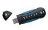 Corsair 3D TLC, USB-Flash-Laufwerk, 64 GB, USB 3.0, AES 256 bit, Flash-Vorhängeschloss, 197