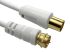 RS PRO Male TV Aerial Connector to Male F Type Coaxial Cable, 5m, F Connector Coaxial, Terminated