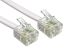 RS PRO Male RJ11 to Male RJ11 Telephone Cable, White Sheath