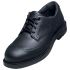 Uvex 84482 BUSINESS Men's Black Stainless Steel  Toe Capped Low safety shoes, UK 6, EU 39