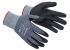 Tilsatec EnVision Blue Yarn Abrasion Resistant, Cut Resistant Work Gloves, Size 7, Small, Microfoam Coating