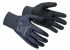Tilsatec EnVision Black (Coating), Dark Blue (Liner) Yarn Cut Resistant Work Gloves, Size 7, Small, Microfoam Coating
