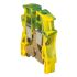 Legrand Green, Yellow Terminal Block, 35mm², Screw Terminal Termination, ATEX