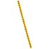 Legrand Clip On Cable Marker, Black on Yellow, Pre-printed "C", for Cable