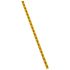 Legrand Clip On Cable Marker, Black on Yellow, Pre-printed "U", for Cable