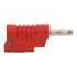 Legrand Red Male Banana Plug, 4 mm Connector, Screw Termination, 16A, 33 → 70V