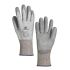 Kimberly Clark G60 Grey HPPE Cut Resistant Gloves, Size 8, Medium, Nitrile Coating