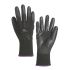 Kimberly Clark G40 Black Nylon General Purpose Gloves, Size 7, Small, Polyurethane Coating