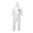 Mono desechable Kimberly Clark de color Blanco, talla XL, propiedades: Protección contra partículas radioactivas