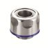 ABB Straight, Conduit Fitting, 16mm Nominal Size, M16, Stainless Steel, Metallic