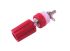 RS PRO 2mm Red Terminal Post, 60V dc, 15A, 4BA Thread