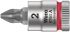 Wera 1/4 in Drive Bit Socket, Phillips Bit, PH3, 100 mm Overall Length