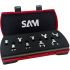 SAM DFC0 Series 9-Piece Spanner Set, 1/4 - 5/16 - 3/8 - 7/16 - 1/2 - 9/16 - 5/8 - 11/16 - 3/4, Chrome Vanadium Steel