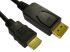 RS PRO Male DisplayPort to Male HDMI, PVC Cable, 1080p, 2m