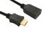 RS PRO 4K @ 60Hz HDMI 1.4 Male HDMI to Female HDMI  Cable, 1m