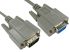 RS PRO Male 9 Pin D-sub to Female 9 Pin D-sub Serial Cable, 2m PVC