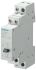 Siemens DIN Rail Latching Power Relay, 24V ac Coil, 16A Switching Current, DPST