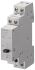 Siemens DIN Rail Latching Power Relay, 24V ac Coil, 16A Switching Current, DPST